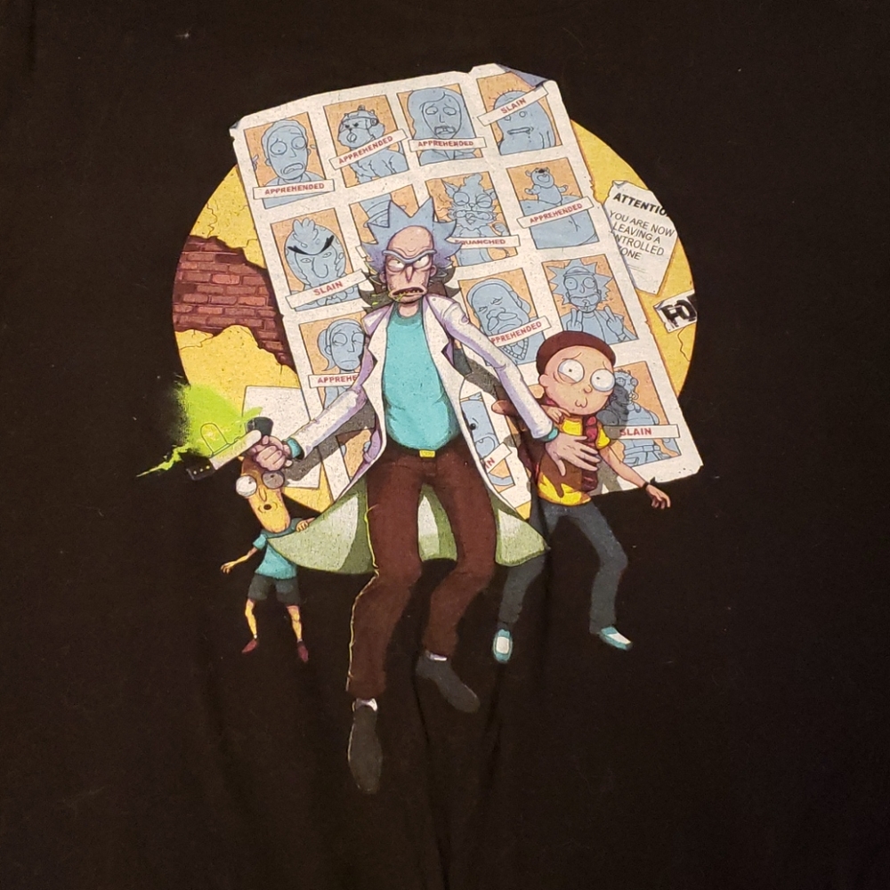 Rick and Marty t shirt